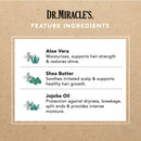 Dr. Miracle's Hot Gro Hair and Scalp Treatment - For Healthy Hair Growth & Shine, Contains Aloe, Shea Butter, & Jojoba Oil, Strengthens, Moisturizes & Conditions, 4 oz Dr. Miracle's