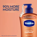 Vaseline Intensive Care Body Lotion Cocoa Radiant 3 count for Dry Skin Lotion Made with Ultra-Hydrating Lipids and Pure Cocoa Butter for a Long-Lasting, Radiant Glow 20.3 Oz Infinity Warehouse