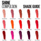 Maybelline New York Color Sensational Shine Compulsion Lipstick Makeup, Spicy Sangria, 0.1 Ounce Maybelline New York