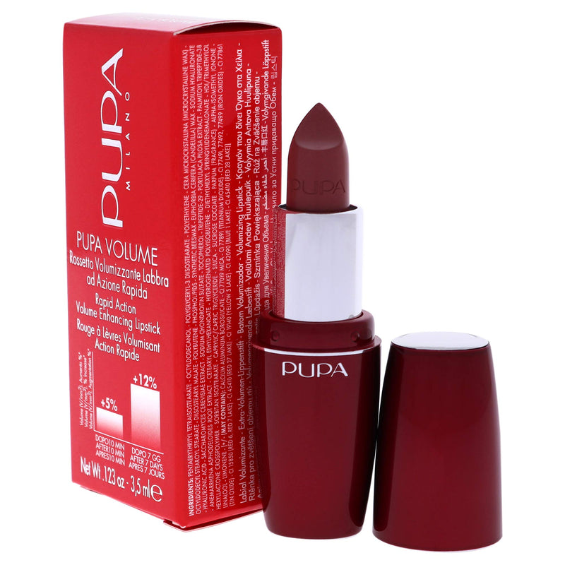 Pupa Milano Pupa Volume Lipstick - Rapid Action, Volume Enhancing Lipstick - Creamy And Comfortable Texture - For homogenous Color and Amazing Brightness - Paraben Free Makeup - 200 Natural - 0.123 Oz PUPA Milano