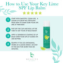 SPF Lip Balm Pack - SPF 15 Reef Friendly, Water Resistant Lip Sunscreen Made with Organic Ingredients, Lip Balm with SPF, Lip Balm With Sunscreen Chapstick Lip Balm for Men, Women, Children – Key Lime Beauty by Earth