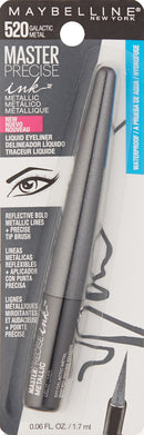 Maybelline New York Master Precise Ink Metallic Liquid Liner, Galactic Metal, 0.06 Fluid Ounce Maybelline New York