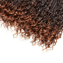12 Inch 7 Packs Bohomian Box Braids Crochet Hair Curly Prelooped Crochet Hair Goddess Box Braids Crochet Hair Crochet Box Braids Hair With Curly Ends Crochet Braiding Hair For Black Woman (12 Inch, T30