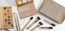 Sigma Beauty Ambiance Complete Collection - 14 Buttery Eyeshadow Powders, Highlighter Palette with 6 Metallic Highlighters, 2 Hydrating Lip Gloss, & 5 Makeup Brushes - Full Makeup Set Infinity Warehouse