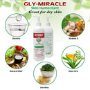 GLY MIRACLE Skin Humectant 16 Ounce Pump Bottle Deep, Nourishing Hydration for Dry, Cracked, Irritated Skin; Hands, Cuticles, Feet, Face, Body, Non- Greasy; Smooths & Softens; UNSCENTED GLY MIRACLE