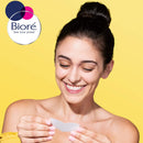 Bioré Witch Hazel Ultra Cleansing Pore Strips, Nose Strips, Clears Pores up to 2x More than Original Pore Strips, 18 Count, features C-Bond Technology, Oil-Free, Non-Comedogenic Use Bioré
