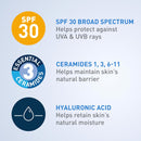CeraVe Ultra-Light Moisturizing Lotion With SPF 30, Daily Face Moisturizer with SPF, Formulated with Hyaluronic Acid & Ceramides, Broad Spectrum SPF, Oil Free, Matte Finish, 1.7 Ounce - Infinity Warehouse