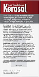 Kerasal Multi-Purpose Nail Repair, Nail Solution for Discolored and Damaged Nails, 0.43 fl oz Kerasal