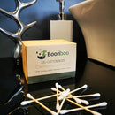 Boonboo Cotton Swabs | 400 Count Bamboo Cotton Buds | Plastic-Free | Biodegradable & Sustainable BOONBOO