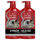 Old Spice Swagger 2-in-1 Shampoo and Conditioner Set for Men, Cedarwood Lime Scent, Get Up To 80% Fuller-Looking Hair, Barbershop Quality, 29.2 Fl Oz Each, 2 Pack Infinity Warehouse