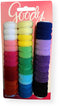 Goody Kids Ouchless Tiny Terry Ponytailers , Assorted Colors - Pain-Free Hair Accessories for Women, Girls, Babies and Teens - Perfect for Long Lasting Braids, Ponytails and More, 42 Count (Pack of 1) GOODY