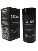 LUXE Hair Thickening Fibers - CONFIDENCE IN A JAR – 2 Months+ Supply! – Hypoallergenic, Dermatologist Tested – Multiple Colors Available (Black) LUXE Professional