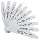 Nail Files and Buffers, 100/100 Grit Nail File Set, Double Sided Emery Boards Manicure Tools for Nail Grooming and Styling Fanzbike