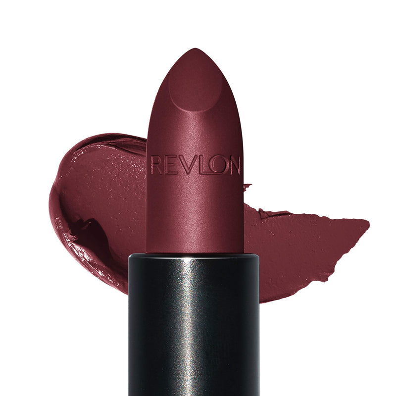 REVLON Super Lustrous The Luscious Mattes Lipstick, in Burgundy, 022 After Hours, 0.74 oz REVLON