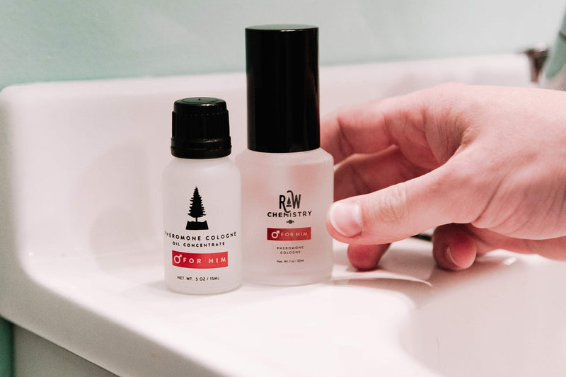 RawChemistry Pheromone Cologne Gift Set - Bold, Extra Strength Formula RawChemistry