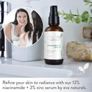 12% Niacinamide Serum for Face + Zinc PCA – Vitamin B3, 2% Zinc PCA and Hyaluronic Acid Serum Known to Even Skin Tone, Shrink Pores, Pump Fine Lines, Reduce Oil, and Hydrate by Eva Naturals, 2 Oz. Eva Naturals