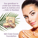 SkinCare Cover-Natural Waterproof Full Coverage Vegan, Cruelty-Free Foundation Concealer. 0.60 oz No Parabens, Gluten,Fragrance. (Bronzed Bodies) SWEET LEILANI