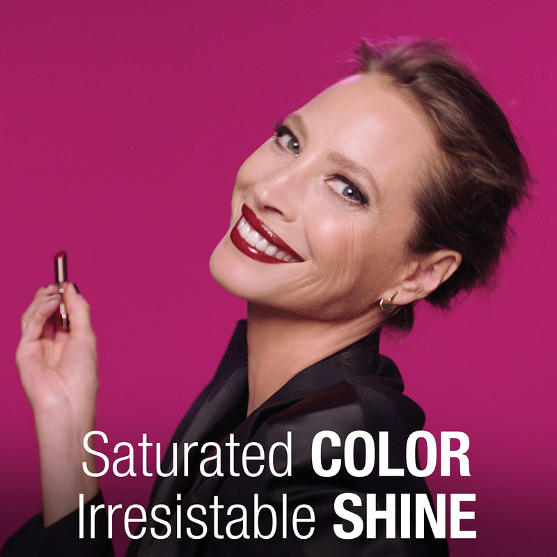 Maybelline New York Color Sensational Shine Compulsion Lipstick Makeup, Spicy Sangria, 0.1 Ounce Maybelline New York