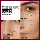 Maybelline Instant Age Rewind Eraser Dark Circles Treatment Multi-Use Concealer, Warm Olive, 0.2 Fl Oz (Pack of 2) (Packaging May Vary) Maybelline New York