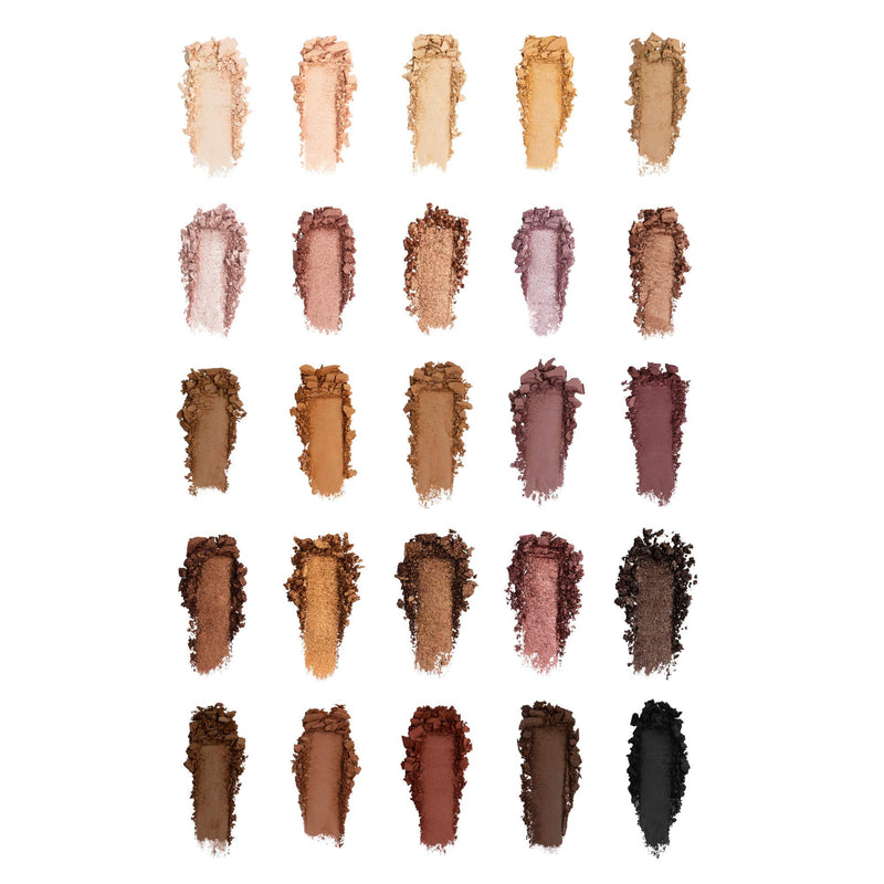 LORAC PRO Matte & Shimmer Eyeshadow Palette, Meraki | Glitter | Mirror Compact | Cruelty Free, Gluten Free, Vegan LORAC