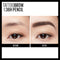 Maybelline TattooStudio Waterproof Eyebrow Pencil, 255 SOFT BROWN, 0.026 Oz. Maybelline New York
