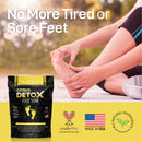 Citrus Detox Foot Soak with Epsom Salt - Removes Toxins, Foot Callus, Boost Immune, Helps Treat Athletes Foot, Inflammation, Tired, Aching Feet and Toenail DAILY REMEDY