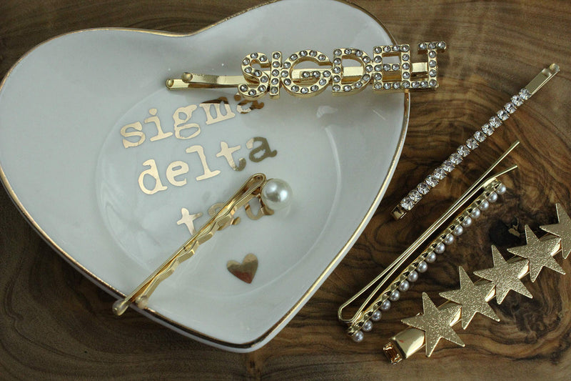 Sigma Delta Tau - Sorority Hair Clips - 6/pack Sorority Shop