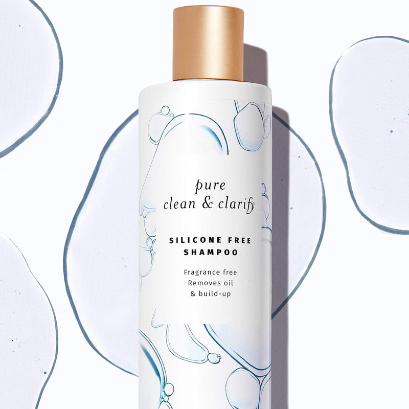 Pantene Shampoo and Conditioner Set Pure Clean & Clarify plus Hair Mask Rescue Shot Treatment, Silicone Free, Nutrient Blends Infinity Warehouse