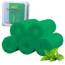 IXO Aligner Seater Chewies for Invisalign Aligners, Mint Scent, Free Carry Case for Travel and Storage (5 PCs) (Green) IXO