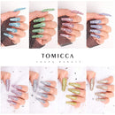 TOMICCA Nail Glitter Powder 8 Colors 80g, Festival Powder Nail Pigment Nail Art Powder Craft Sequins Dust for Nail Face Body Eye Festvial Hair TOMICCA Store