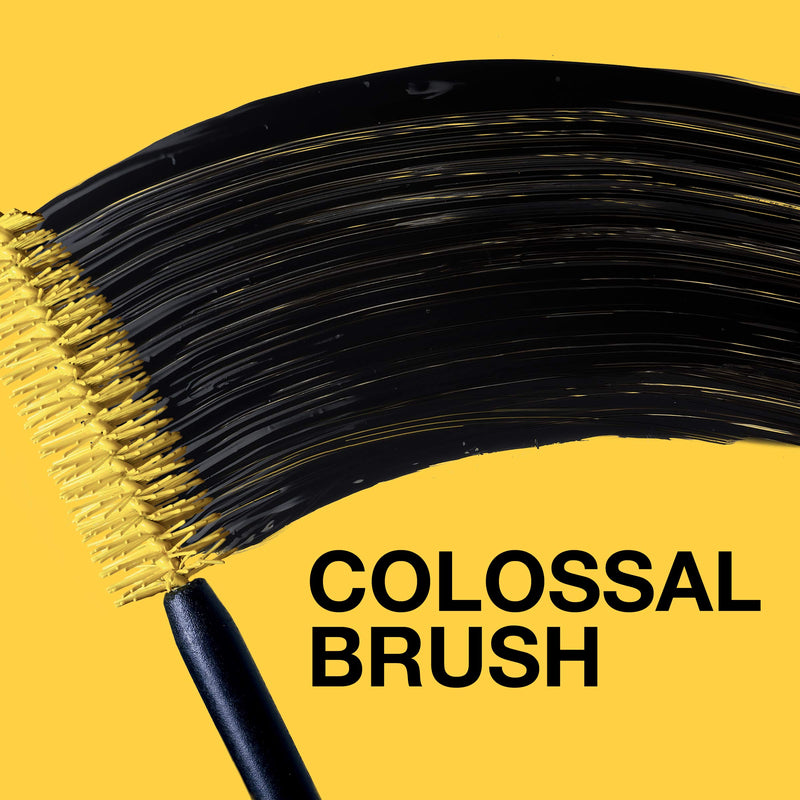 Maybelline Volum' Express The Colossal Waterproof Mascara, Volumizing, Glam Black Maybelline New York