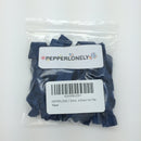 PEPPERLONELY Brand 20PC No Crease Elastic Hair Ties - Navy PEPPERLONELY