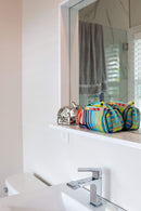 KAVU Pixie Pouch Accessory Travel Toiletry and Makeup Bag - Summer Stripe KAVU