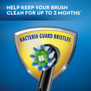 Oral-b Crossaction Electric Toothbrush Replacement Brush Head Refills, Black, 3 Count Oral-B