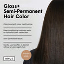 dpHUE Gloss+ Dark Brown Semi-Permanent Hair Color & Conditioner, 6.5 oz - Color Boost with Healthy Shine - Deep Conditioning Treatment - No Peroxide, Ammonia or Mixing - Gluten-Free, Vegan dpHUE