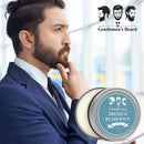 Bay Rum Beard Oil & Beard Balm Kit - Leave-in Conditioner & Softener - All Natural - Styles, Strengthens, Thickens & Softens Promoting Healthier Beard & Mustache Growth - Moisturizes Skin The Gentlemen's Beard
