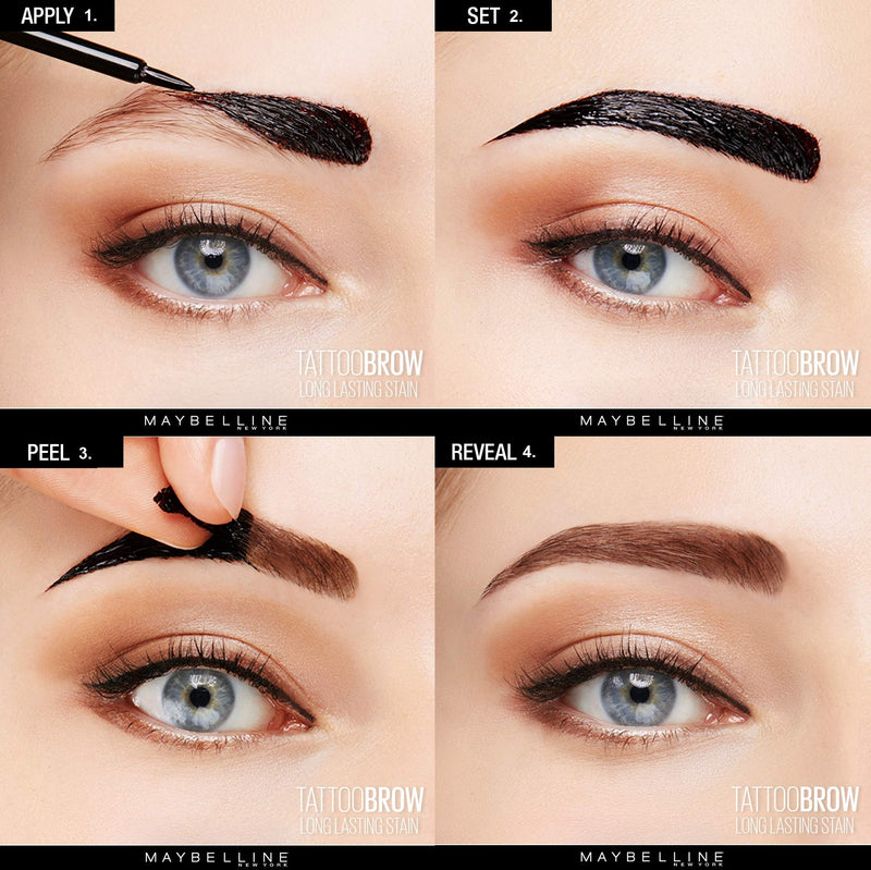 Maybelline New York Brow Tattoo Longlasting Tint Medium Brown 4.9ml Maybelline New York