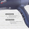 1875w Professional Tourmaline Hair Dryer, Negative Ionic Salon Hair Blow Dryer,DC Motor Light Weight Low Noise Hair Dryers with Diffuser & Concentrator（Blue-Black） Kaleep