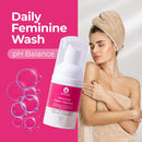 ZENZSUAL Feminine Foam Cleanser + Intimate Gel with Hyaluronic Acid Combo – Vaginal Moisturizer & pH Balanced Cleanser Duo – Hydration for Dryness, External Intimate Care, Fragrance-Free, 1 oz Each Infinity Warehouse