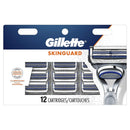 Gillette SkinGuard Mens Razor Blade Refills, 12 Count, Designed for Men with Skin Irritation Gillette