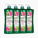 Suave Bamboo & Hibiscus Volumizing Conditioner, for Fine and Flat Hair, Salon Proven System for Boosting Hair Volume and Body, 28 oz, 4 Pack Infinity Warehouse
