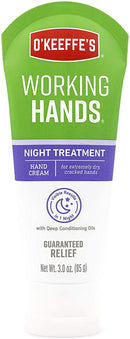 O'Keeffe's Night Treatment Combo Pack Including Working Hands Night Treatment Hand Cream, Healthy Feet Night Treatment Foot Cream and Lip Repair Night Treatment Lip Balm O'Keeffe's