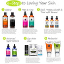 TruSkin Charcoal Face Wash, Anti Aging Facial Cleanser with Activated Coconut Charcoal, Reishi and Astragalus Root for Men and Women, 4 fl oz TruSkin Naturals