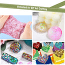 Teenitor Glitter, Chunky Glitter Mixed, Nail Glitter with Stars, Cosmetic Face Body Eye Hair Glitter, 32pcs Teenitor