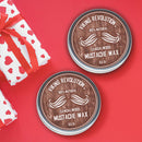 Mustache Wax 2 Pack - Beard & Moustache Wax for Men - Strong Hold Helps Train Tame & Style (Sandalwood, 2 pack) Viking Revolution