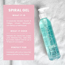 SIMPLY SMOOTH Xtend Keratin Replenishing Spiral Gel | Lightweight Curl Defining Gel | Define Curls, Add Bounce & Tame Frizz | Non Flaking Formula & No Crunch Styling Hold | 8.5 Oz. Infinity Warehouse