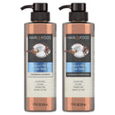 Hair Food Sulfate Free Nourishing Shampoo and Conditioner, Infused with Coconut Milk & Chai Spice, Natural Ingredients, Dye Free, 17.9 Oz, Bundle Hair Food