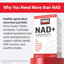 Force Factor NAD+ (NMN or Nicotinamide Riboside Alternative) with Resveratrol, Astaxanthin, Spermidine & Luteolin Complex, NAD to Support Cellular Health & Healthy Aging, 60 Capsules Infinity Warehouse