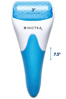 Ice Roller for Face and Eye Puffiness Relief, Cold Roller for Migraine Relief, Facial Ice Roller for Face and Body, Lymphatic Drainage Tool INOTKA