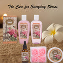 Draizee Spa Luxurious Home Relaxation Lovely Fragrance Gift Bag for Woman (British Rose, 6 Pieces) -